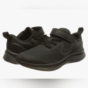 Nike Kids Star Runner 3 Velcro Shoes Black